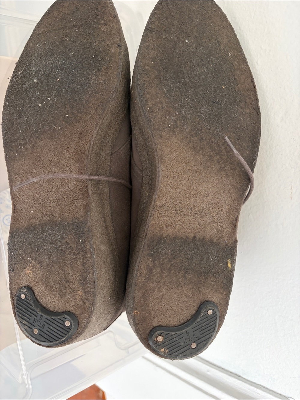 Gray Suede  Sanders Joel Ankle Boots - Picture 7 of 9